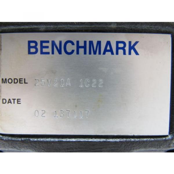 Benchmark/Vickers 25V21A-1C22 Rebuilt Hydraulic Single Vane Pump 7/8&#034; Shaft #8 image