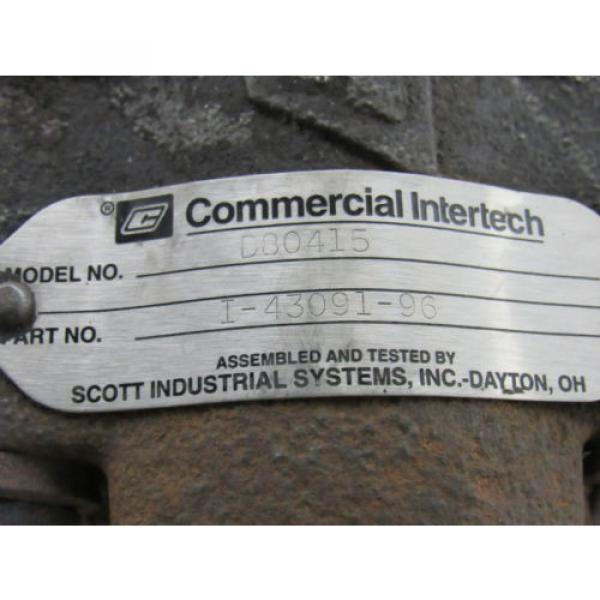 Commercial Intertech I-43091-96 D80415 Multiple Unit Hydraulic Pump 7/8&#034; Shaft #9 image