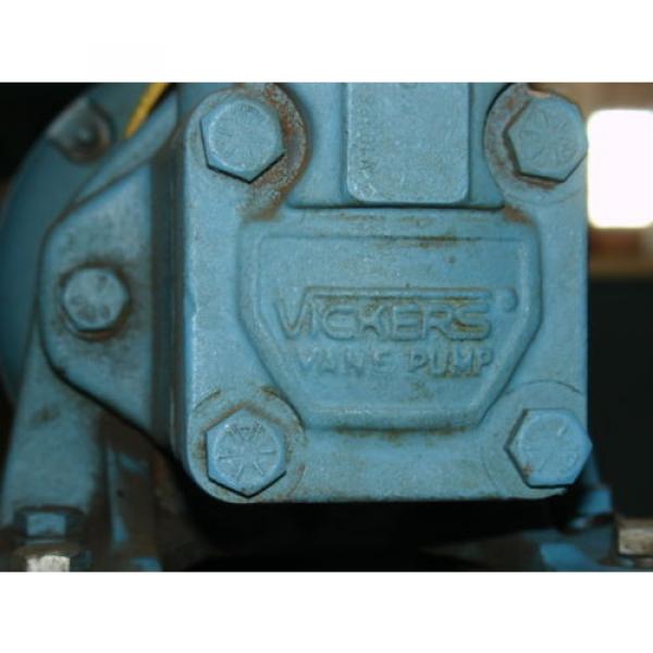 1hp 300psi Knox/norton hydraulic power supply VICKERS V101P5P1020 GE 5KC47UG694 #6 image