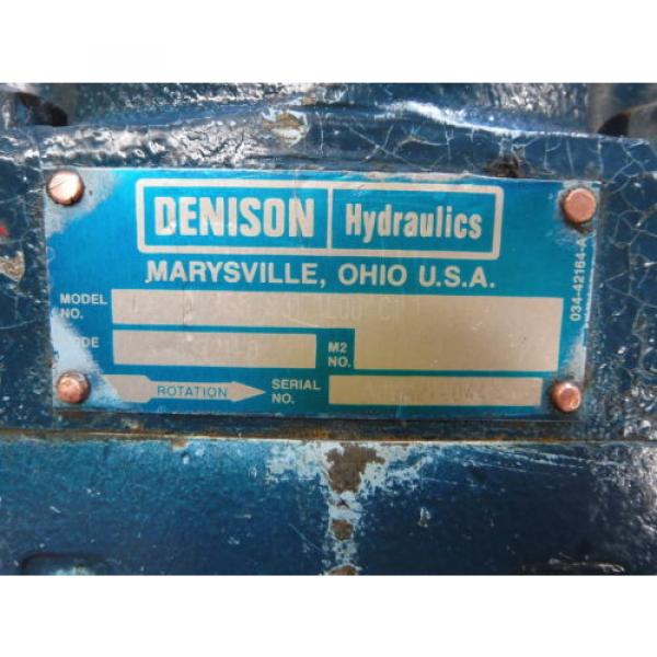 Denison Hydraulics Double Vane Pump T6DCM B35 B31 1L00 C1 Pneumatics Industrial #7 image