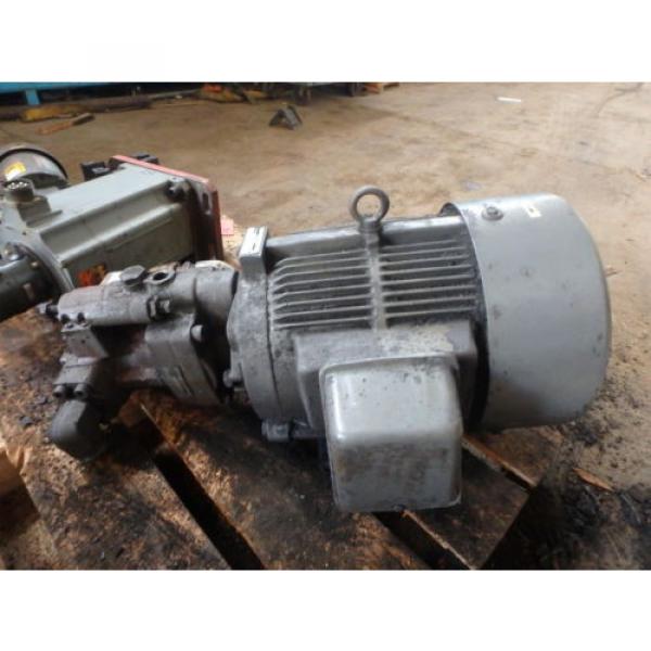 Nachi Variable Vane Pump amp; Motor_PVS-2B-35N1-11_LTIS85-NNRY_UPV-2A-35N1-55-4-11 #7 image