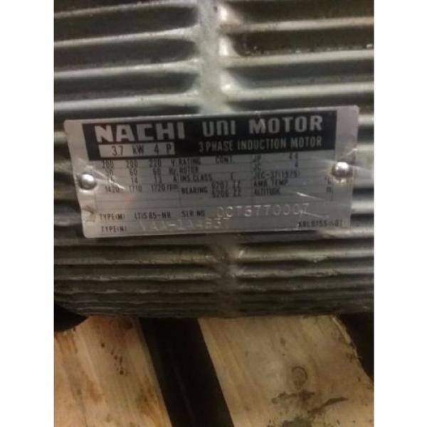 Nachi Variable Vane Pump Motor_VDC-1B-2A3-1048A_LTIS85-NR_UVC-1A-1B-37-4-1048A #6 image