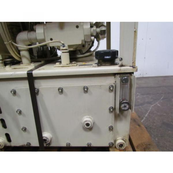 Okuma Hydraulic power unit pump tank and cooling unit from MC-50VA CNC #11 image