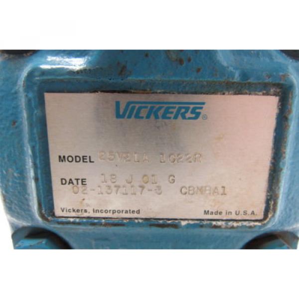 Vickers 25V21A 1C22R Vane Type Single Pump #4 image