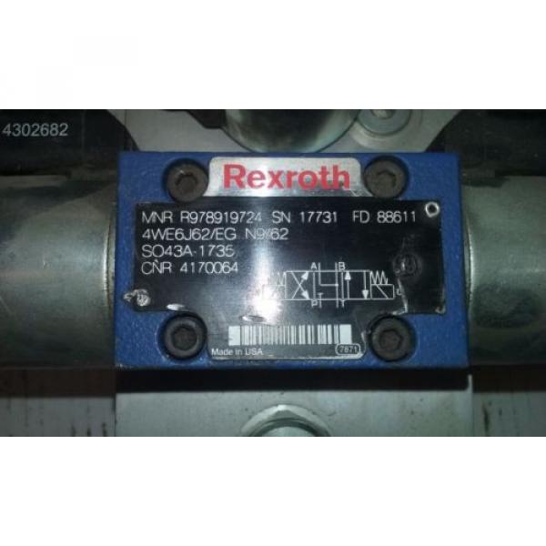 Rexroth Directional Control Valve with Manifold block #2 image