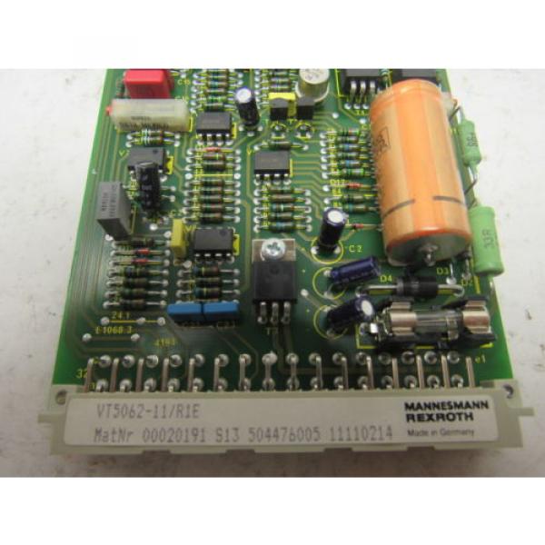 Mannesmann Rexroth VT5062-11/R1E  Proportional Pressure Valve Amplifier Card #8 image