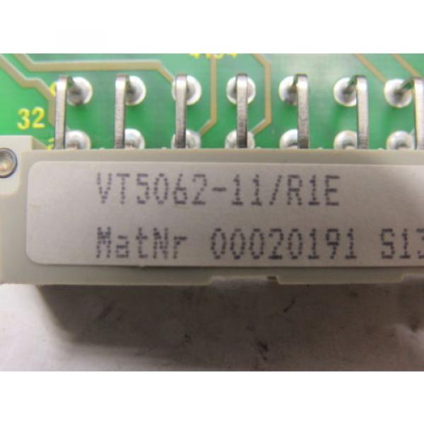Mannesmann Rexroth VT5062-11/R1E  Proportional Pressure Valve Amplifier Card #11 image