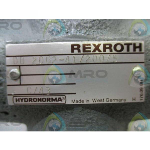 REXROTH DB 20G2-41/200/5 VALVE Origin NO BOX #1 image