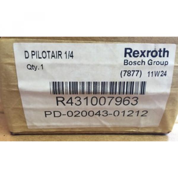 Rexroth PD20043-1212 1/4#034; D Pilotair Valve #5 image