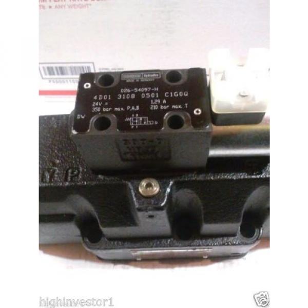 DENISON SOLENOID CONTROLLED PILOT OPERATED DIRECTIONAL VALVE P26-70026-H #5 image