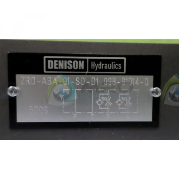 DENISON ZRD-ABA-01-S0-D1 HYDRAULIC CONTROL VALVE Origin NO BOX #1 image