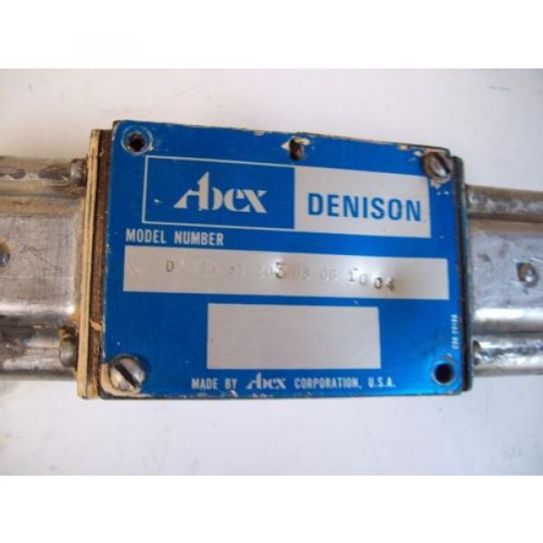 ABEX DENISON D1D24 35 203 08 06 10 04 HYDRAULIC VALVE - USED - FREE SHIPPING #3 image