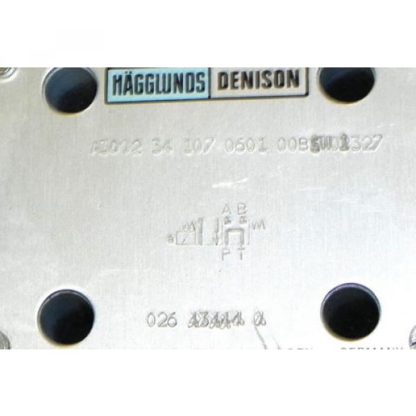 HAGGLUNDS DENISON A3D02-34-107-0601-00B5W01327 DIRECTIONAL VALVE HYDRAULIC #6 image
