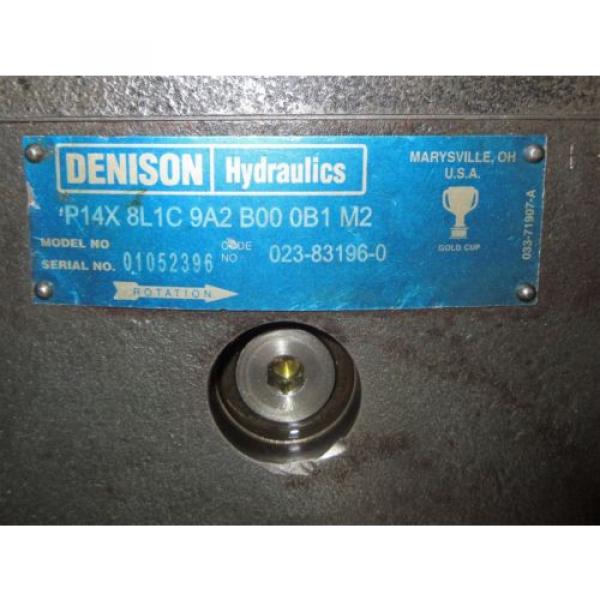 Denison Hydraulic Pump P14X GOLDCUP r #2 image