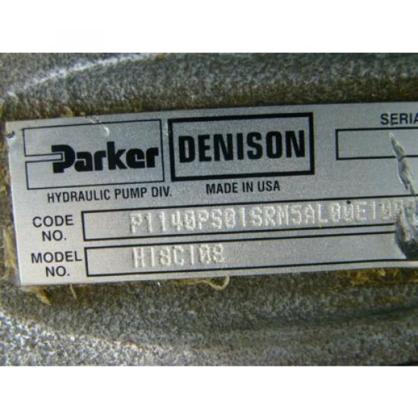 PARKER  DENISON  P1 AXIAL PISTON  PUMP 172 SHAFT    93E-93182 H18C108 #10 image