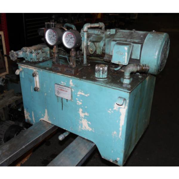 Daikin 2 HP Oil Hydraulic Unit, Pump A1R-40, T475329, Used, WARRANTY #1 image