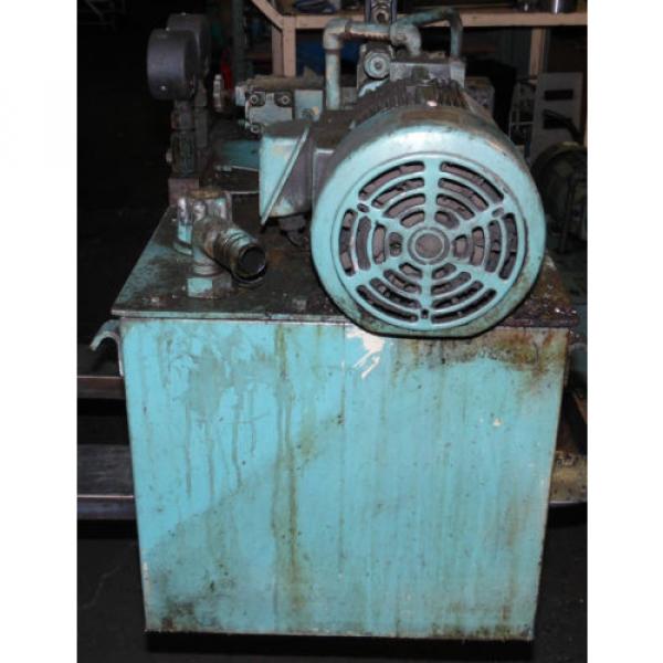 Daikin 2 HP Oil Hydraulic Unit, Pump A1R-40, T475329, Used, WARRANTY #3 image