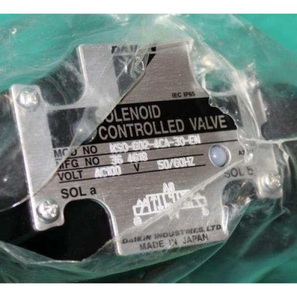 Daikin, KSO-G02-4CA-30-EN, KSOG024CA30EN, Hydraulic Solenoid Controlled Valve NE #3 image