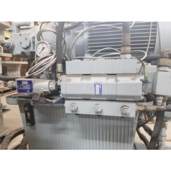 Daikin Piston Pump V38A3RX-85 with FOMP 160L-4 motor, includes tank and fittings #3 image