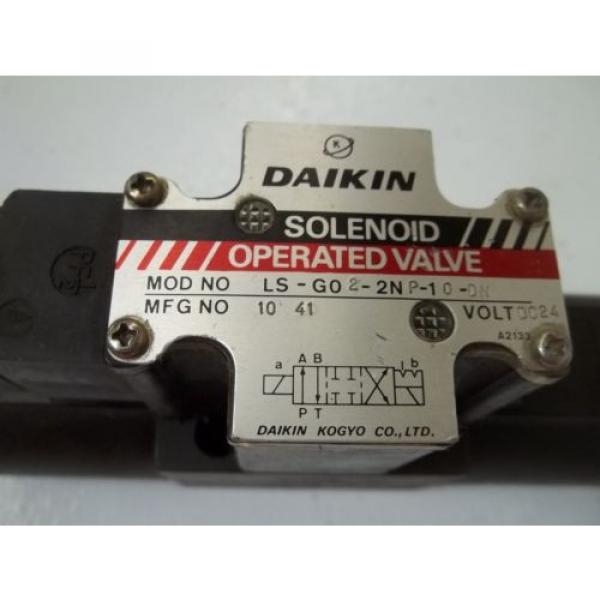 DAIKIN LS-G02-2NP-10-DN SOLENOID OPERATED VALVE USED #5 image