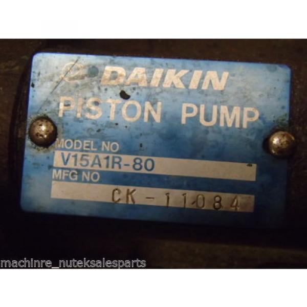 Daikin Piston Pump V15A1R-80_V15A1R80_MOTOR_M15A1-2-40_MI5AI-2-40 #5 image