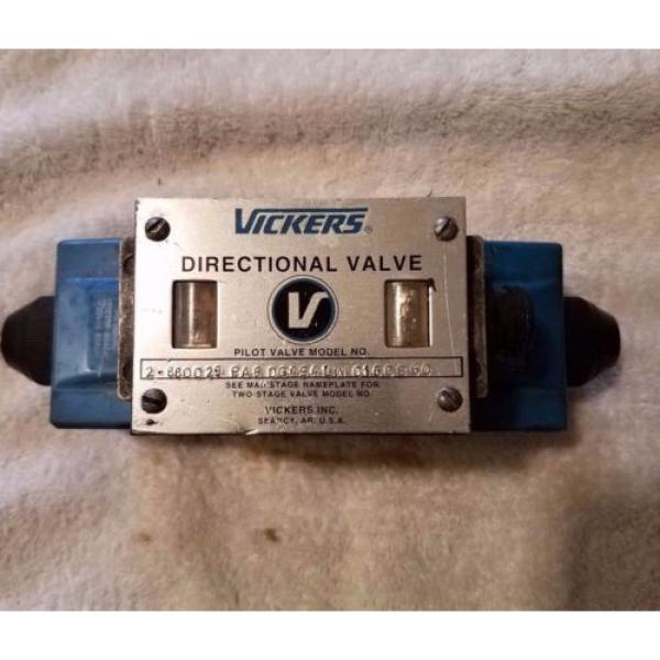 Vickers Hydraulic Directional Valve PA5 DG4 S4LW-016C-B-60; #880029 #2 image