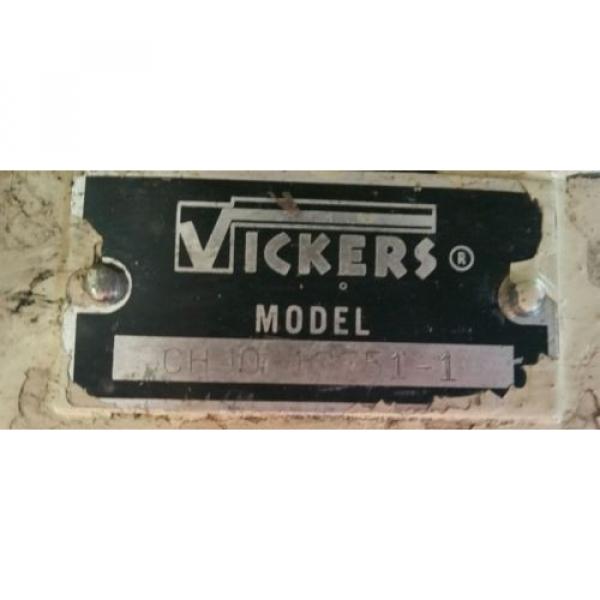 Vickers 75 HP Hydraulic Power Unit 2000 PSI #034;Shipping Available #034;   #1328W #4 image