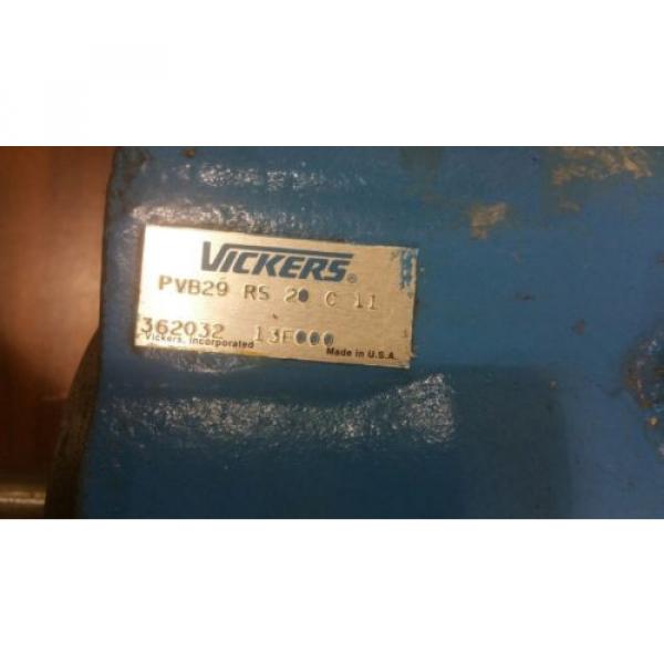 Vickers PVB29-RS-20-C11 Hydraulic Pump #2121SR #4 image