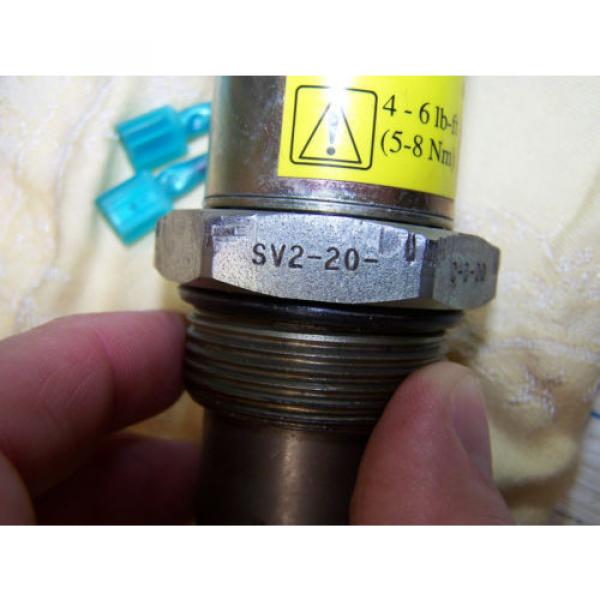 Origin OLD STOCK VICKERS NC SV2-20-C-0-12DS 12V-DC HYDRAULIC SOLENOID VALVE SF20 #2 image