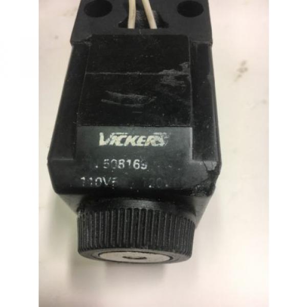 Vickers 508169 Hydraulic Valve 110/120V Warranty Fast Shipping #2 image