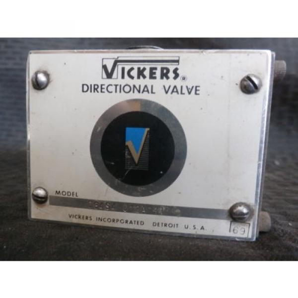 Vickers DG4S4 012A 41, Hydraulic Directional Control Valve #1 image
