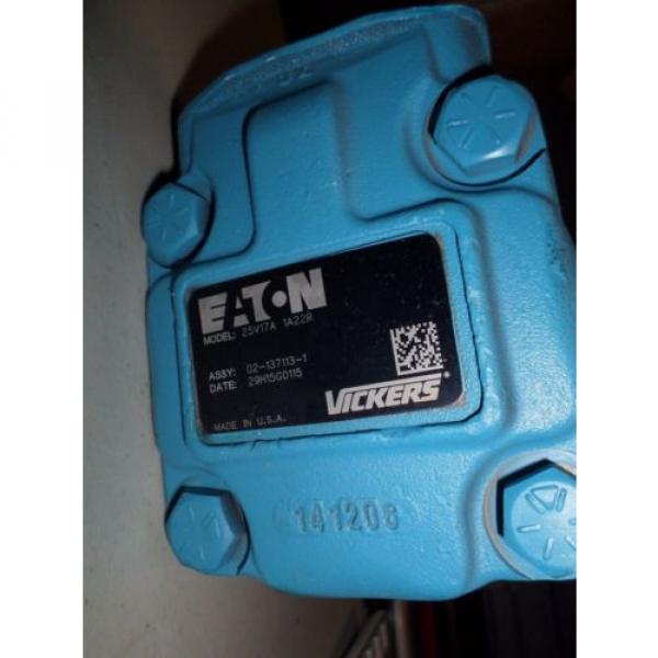 Vickers V10 Series Single Vane Pump, 2500 psi Maximum Pressure, 3 gpm Flow Rate #2 image