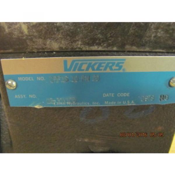 Vickers CEF19 10 FW 20 Hydraulic Valve #3 image