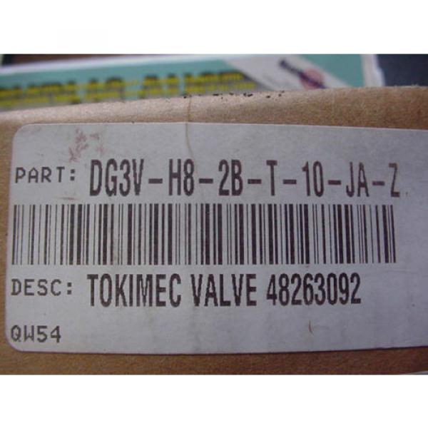 VICKERS TOKIMEC HYDRAULIC VALVE DG3V H8 2B T 10 JA Z Origin IN BOX 48263092 #3 image