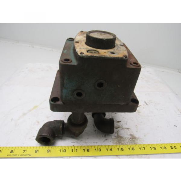 Sperry Vickers FG 03 28 22 330786 Hydraulic Flow Control Valve No Key Used #1 image