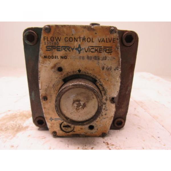 Sperry Vickers FG 03 28 22 330786 Hydraulic Flow Control Valve No Key Used #8 image