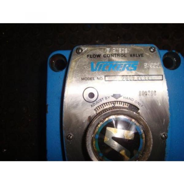 VICKERS/ EATON FG 03 28 22 HYDRAULIC FLOW CONTROL VALVE FREE SHIPPING #2 image
