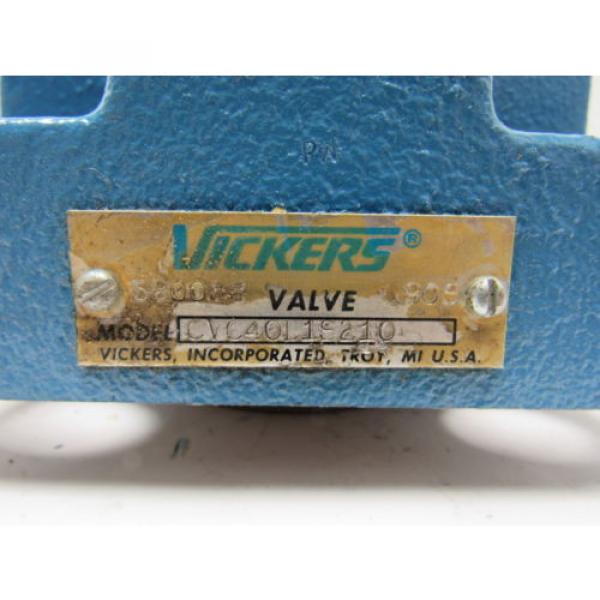 Vickers CVC40L1S210 Slip-in Hydraulic Cartridge Valve #11 image