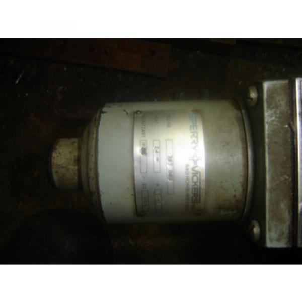 vickers hydraulic solenoid valve 24 vdc do5 german mfg #2 image