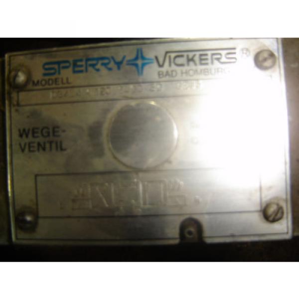 vickers hydraulic solenoid valve 24 vdc do5 german mfg #5 image