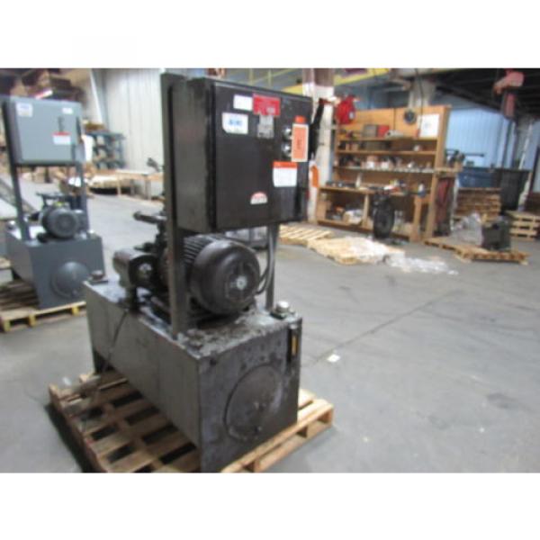 VICKERS/ MARMAC 85 GAL Hydraulic Power Unit 7-1/2HP 460V 3Ph W/ 25V Pump Tested #5 image