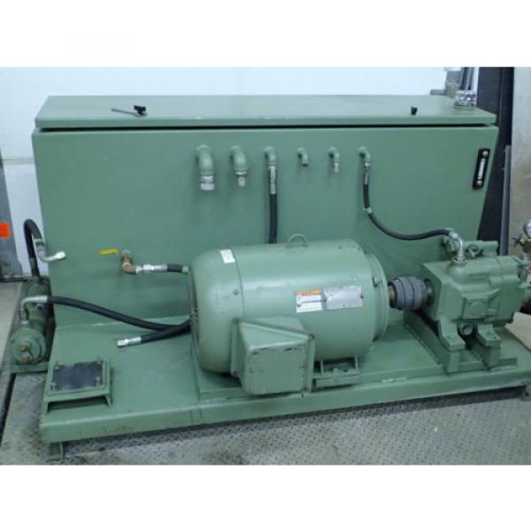 INDUSTRIAL HYDRAULIC POWER PACK UNIT w/ VICKERS PUMP 45GPM 2500PSI PVB45-FRSF-20 #1 image