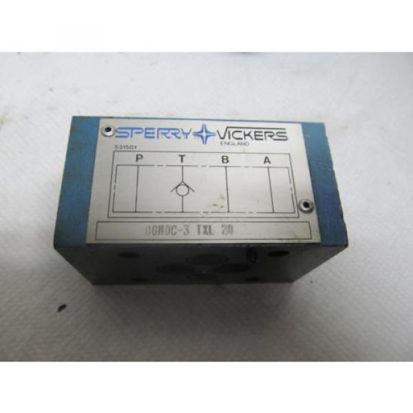 Sperry Vickers Hydraulic Check Valve DGMDC-3 TXL 20 #1 image