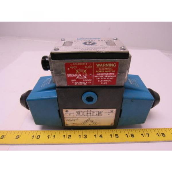 Vickers 02-127554  PA5DG4S4-LW-010C-B-60 Hydraulic Directional Control Valve #1 image