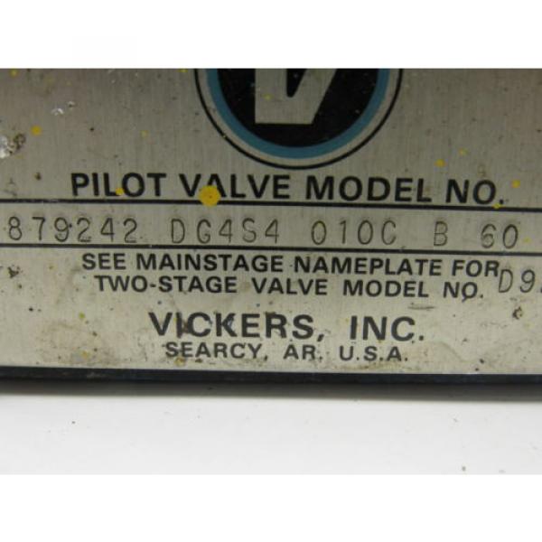 Vickers 879242 DG4S4 010C B 60 Hydraulic Solenoid Valve 110/120V 5000 PSI #9 image