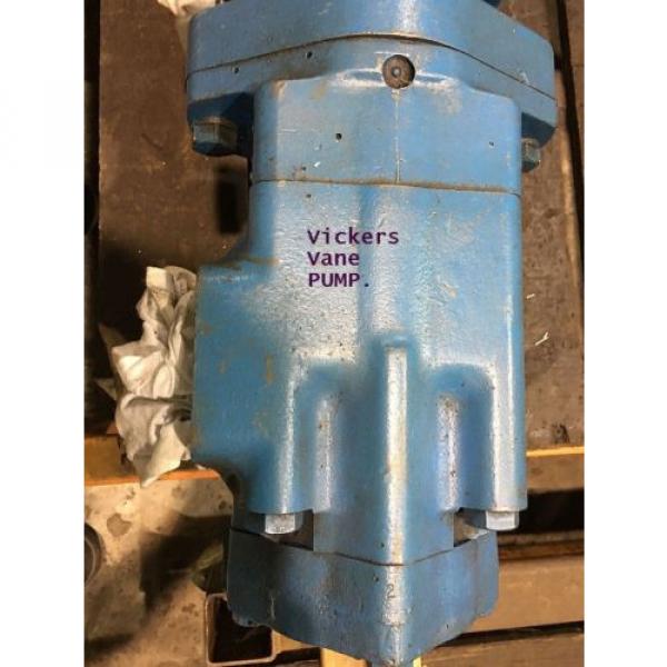 VICKERS 35VTCS35A HYDRAULIC Vane pump OEM $1,145,  BUY NOW $559 AVOID DOWNTIME #1 image