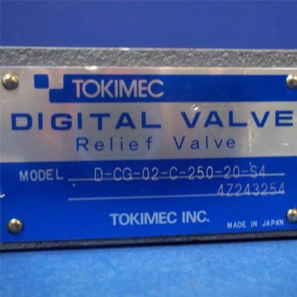 TOKIMEC / VICKERS HYDRAULIC DIGITAL RELIEF VALVE ASSEMBLY D-CG-02-C-250-20-S4 #2 image