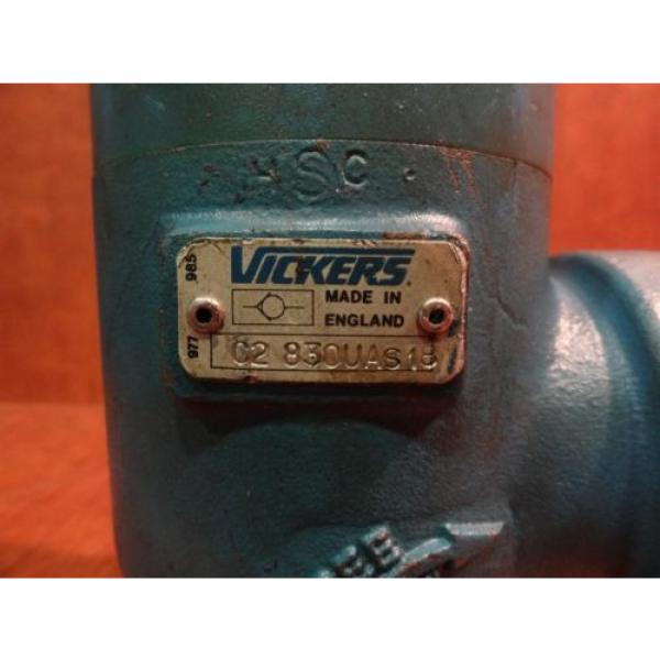 Vickers C2 830UAS18 hydraulic check valve #2 image