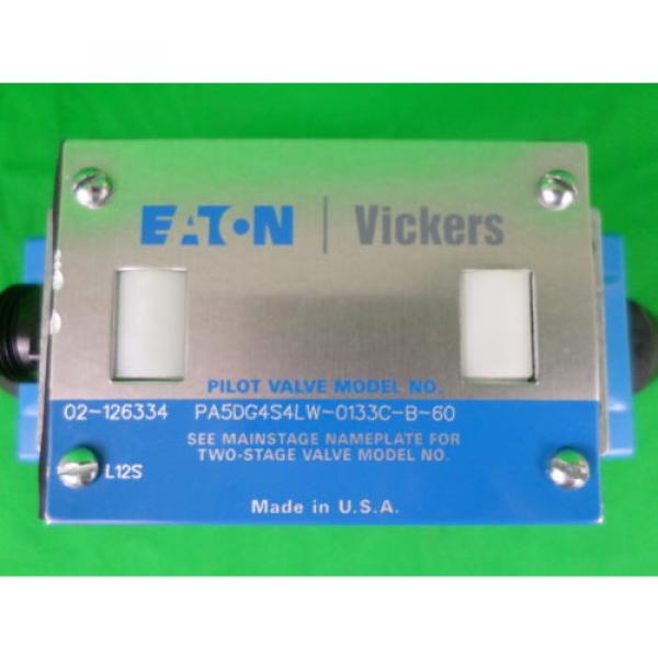 Vickers/Eaton PA5DG4S4LW-0133C-B-60 Reversable Hydraulic Directional Ctrl Valve #3 image