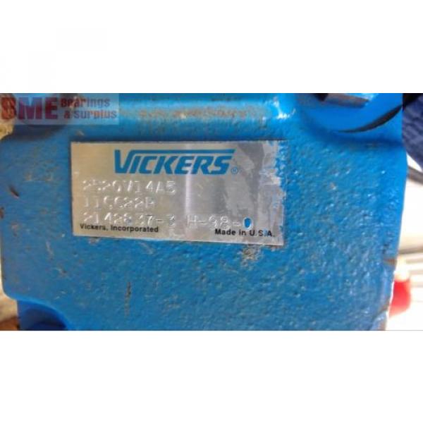 VICKERS 2520V14AF DOUBLE HYDRAULIC VANE PUMP, 11CC22R, 2142837-3-H-98-0 #5 image